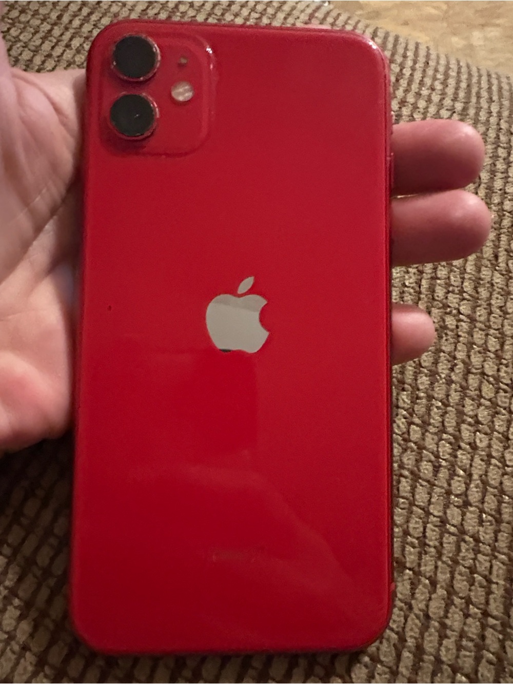 Apple iPhone 11 UNLOCKED 64GB with Liquid Glass on Screen in excellent condition